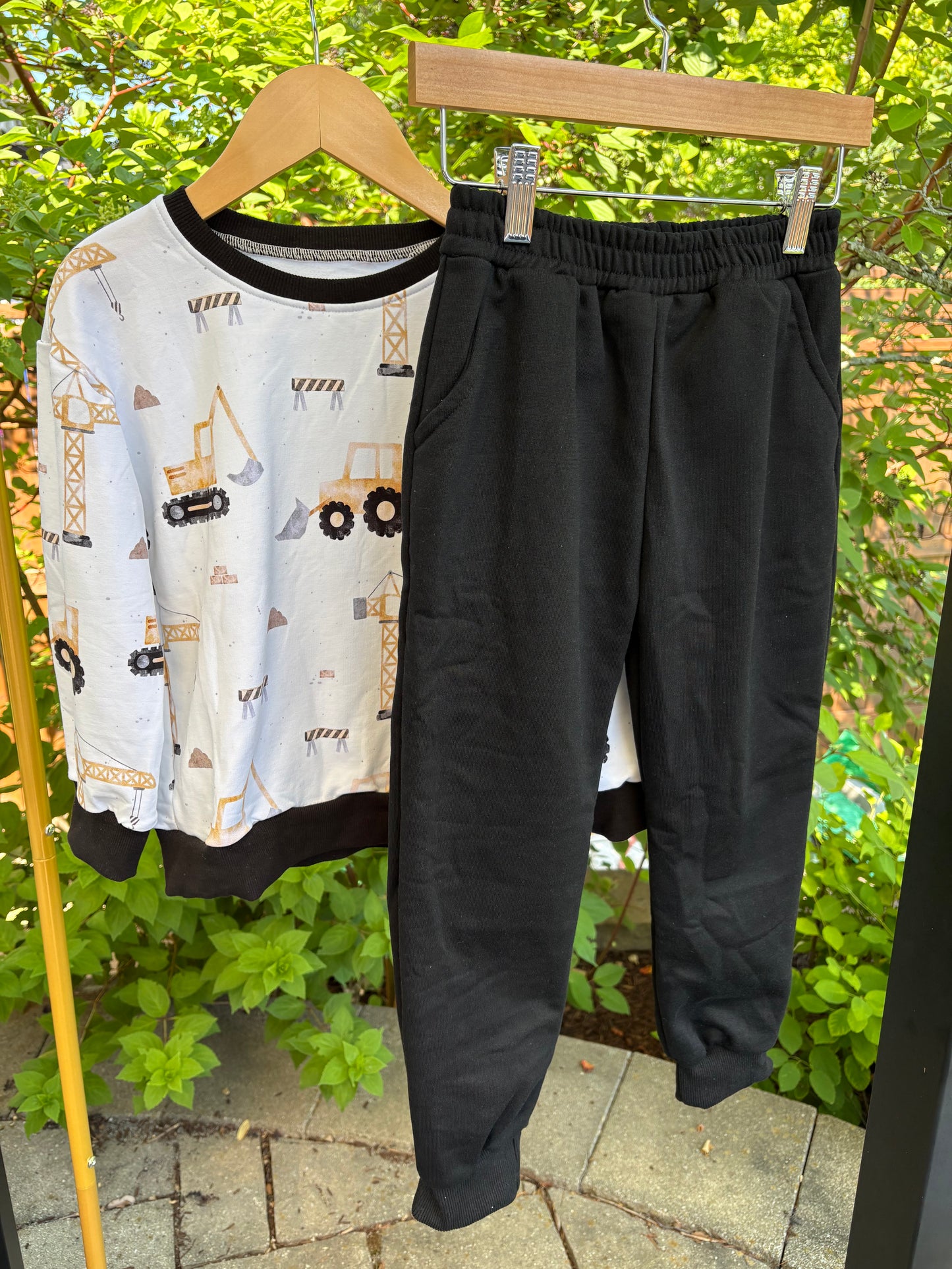 Busy Builders Crew Neck & Jogger Set