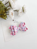 Pink Dinosaur Hair Bow