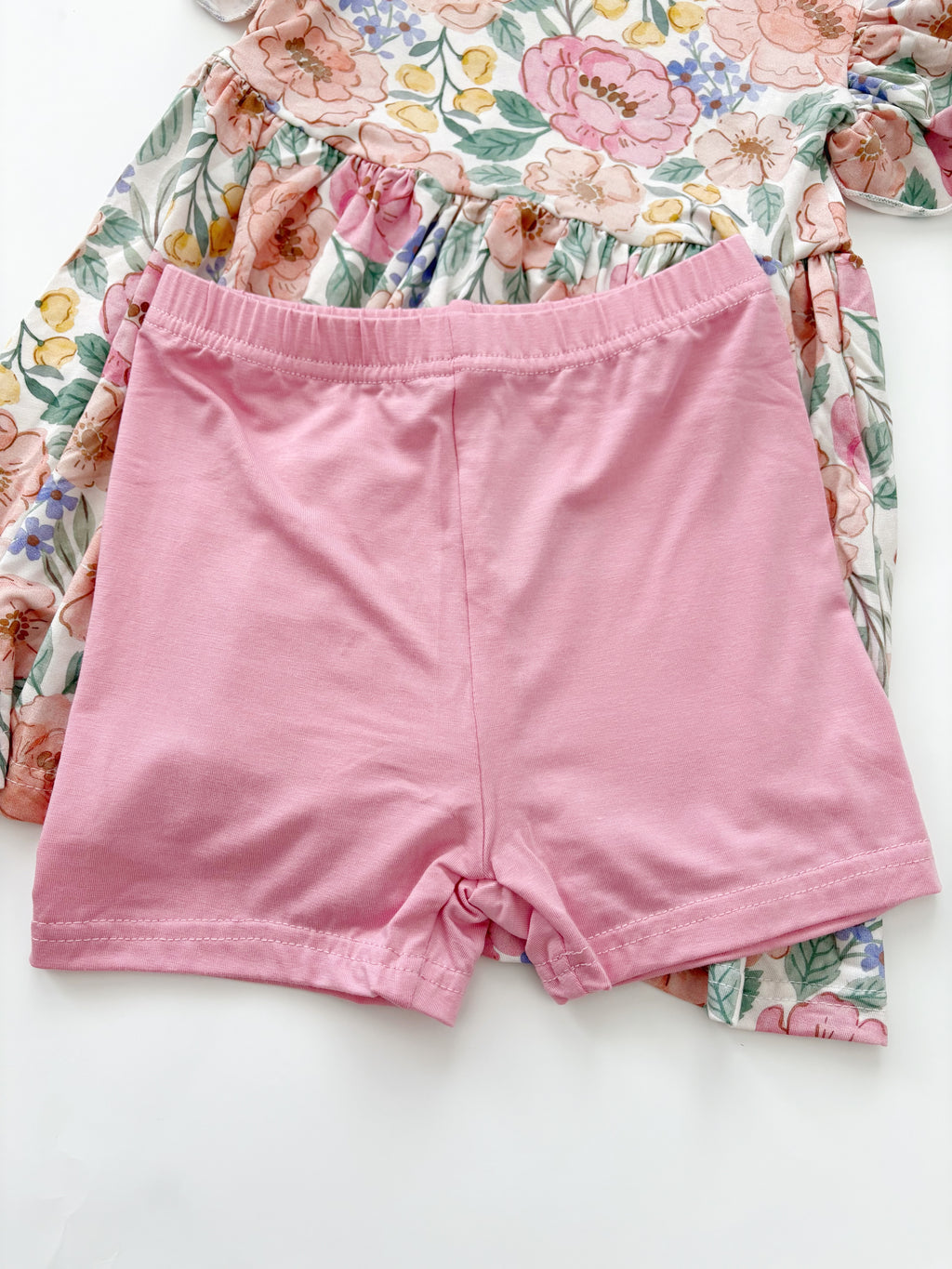Enora Peplum Top & Biker Short Set