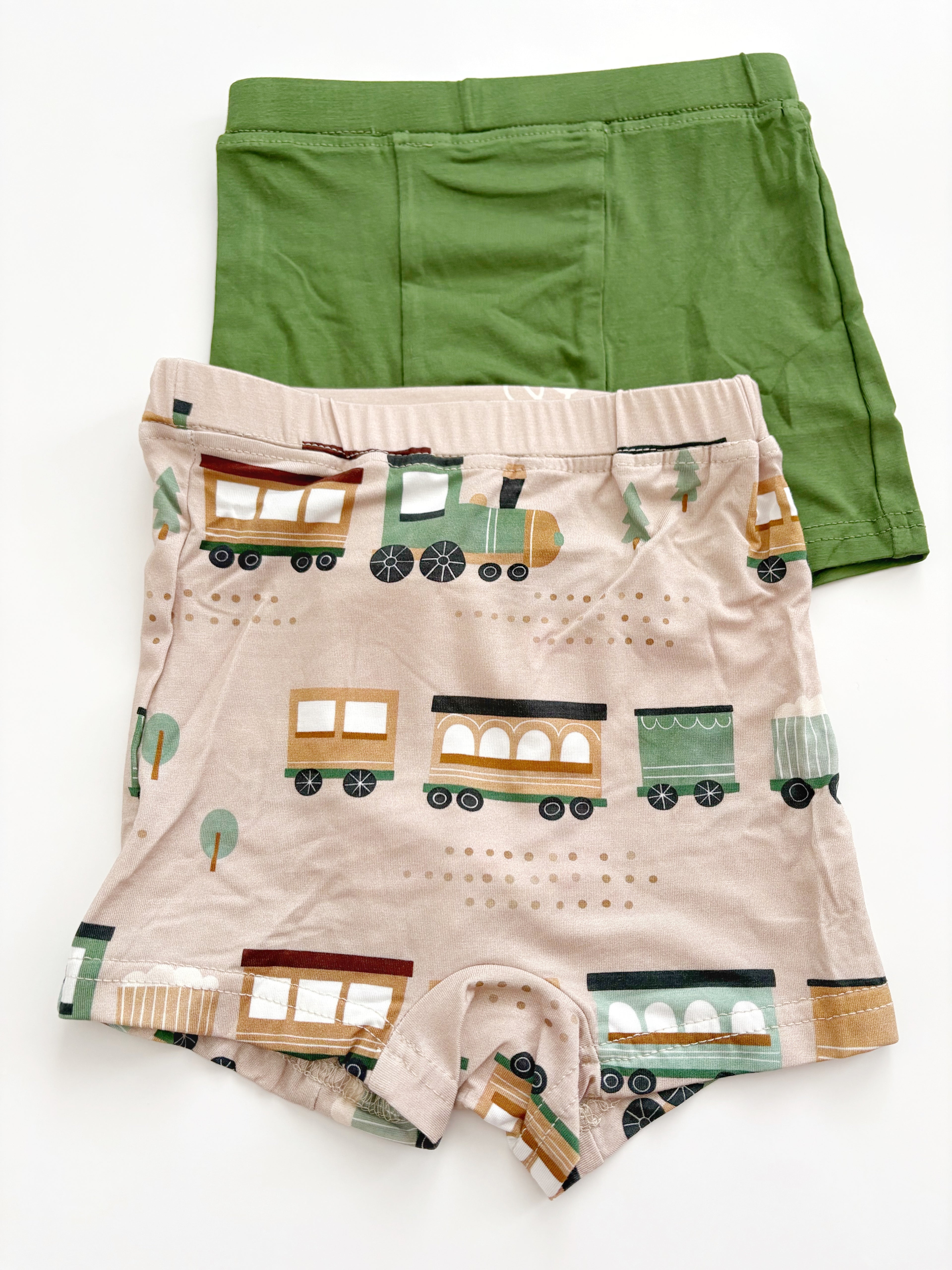 Little Locomotive Boys Boxer Underwear Two Pack