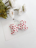 Canada Day Glitter Hair Bow