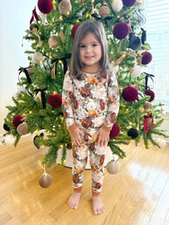Ember In Bloom Two Piece Pyjama Set