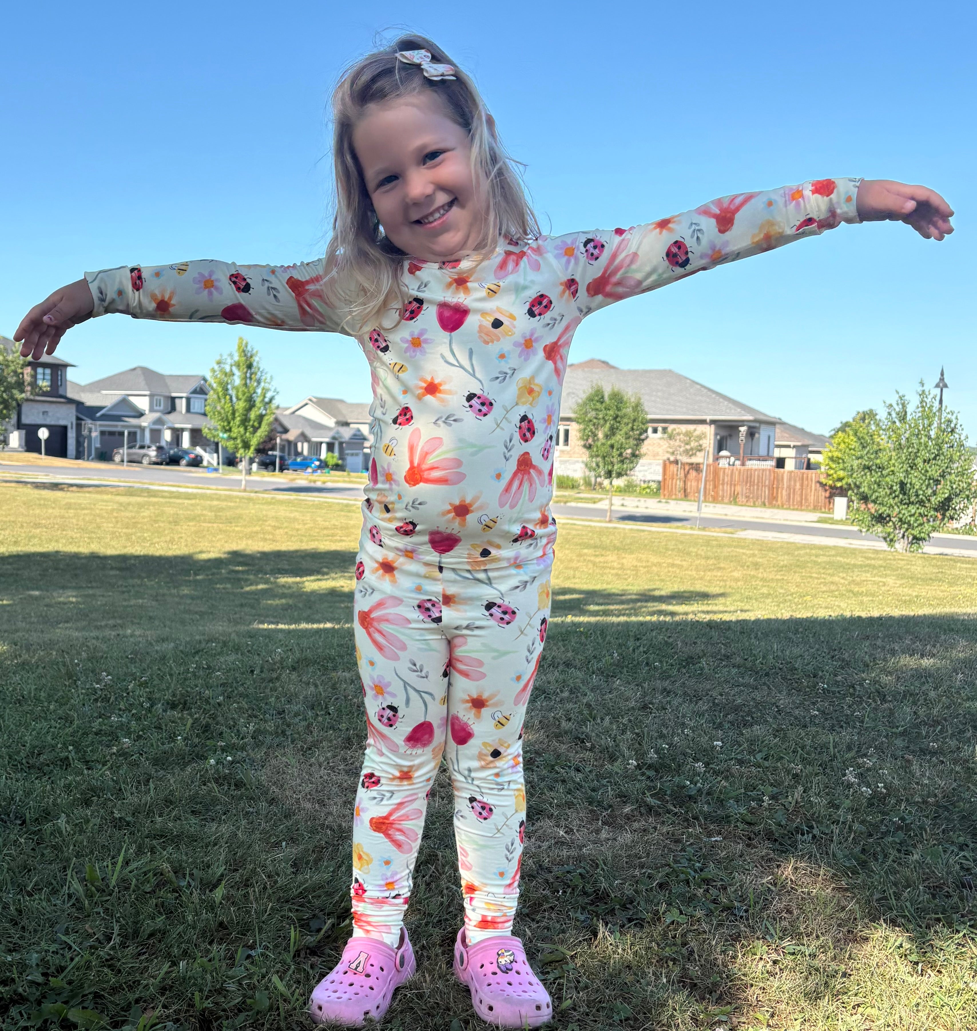 Spring Meadow Two Piece Pyjama Set