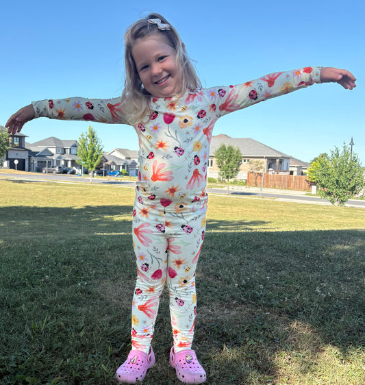 Spring Meadow Two Piece Pyjama Set