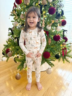 Woodland Wildlife Two Piece Pyjama Set