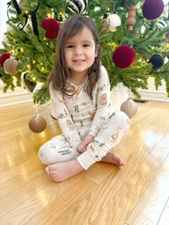 Woodland Wildlife Two Piece Pyjama Set